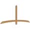 Ekena Millwork Bellingham Timber Gable Bracket, Western Red Cedar, 84"W x 35"H x 1 1/2"D x 3 1/2"F, 10/12 Pitch GBW084X35X0204BEL00SWR - alternate 5